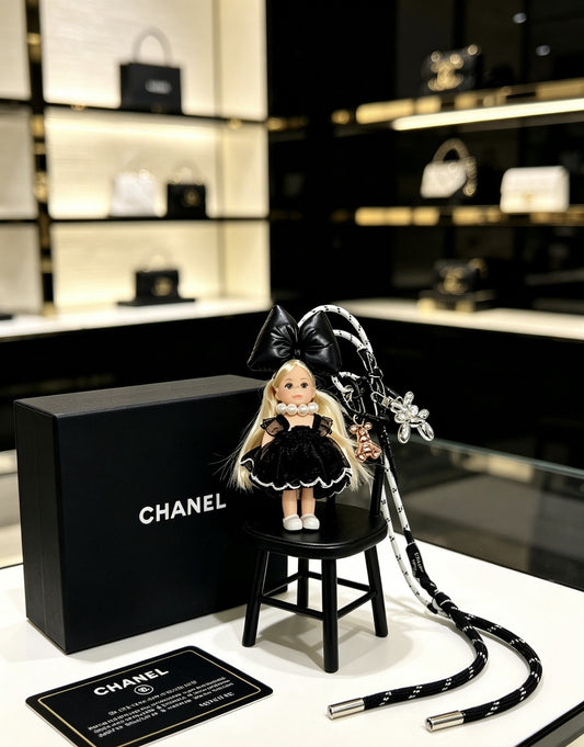 Chanel Vintage-Finish Keychain