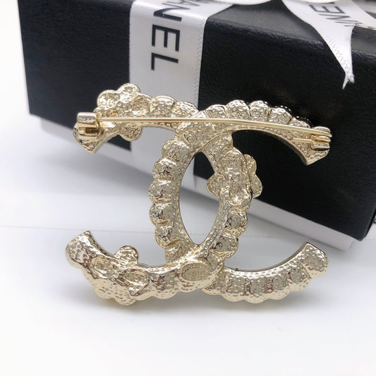 Chanel Yellow Floral Brooch