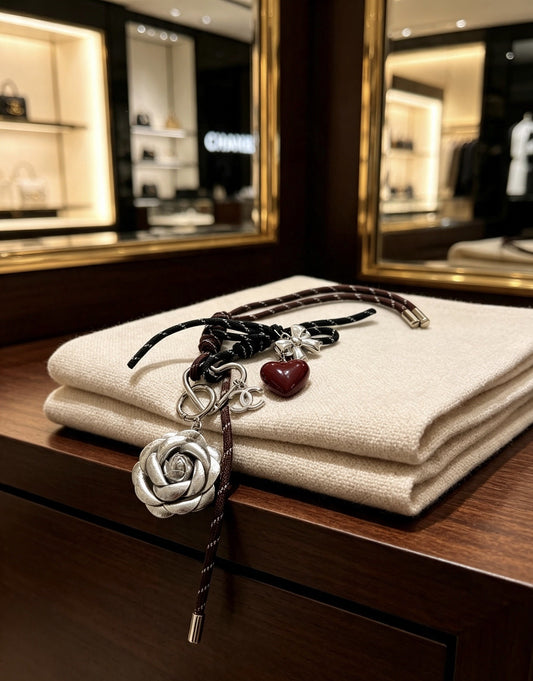Chanel Vintage-Finish Keychain
