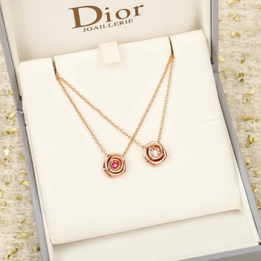 Dior Sterling Silver Necklace