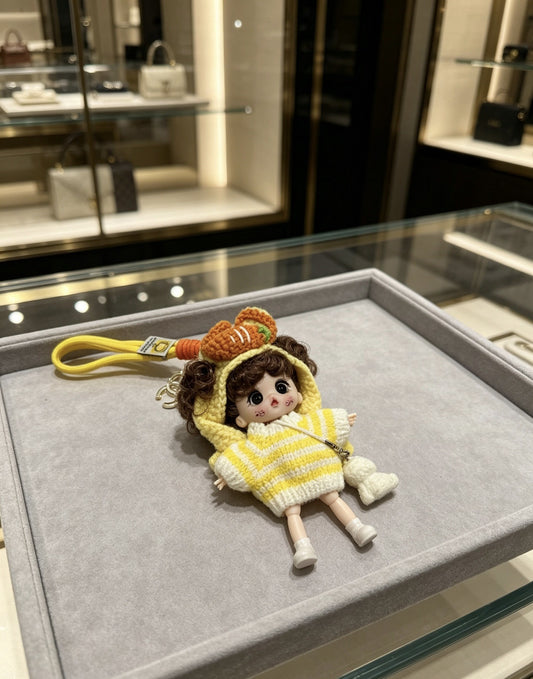 Chanel Vintage-Finish Keychain