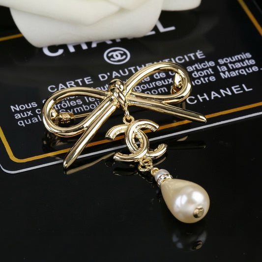 Chanel Bow Brooch