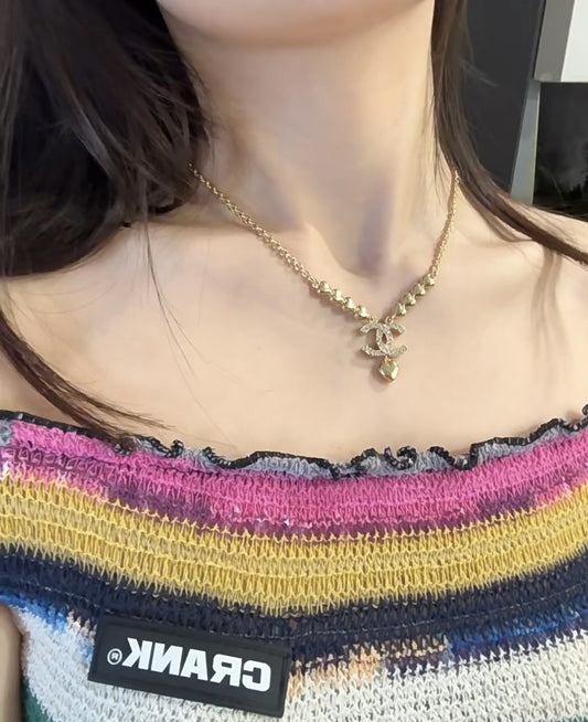 Chanel Heart Necklace