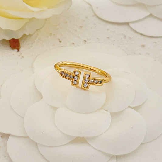 Tiffany & Co. Gold Brass Ring