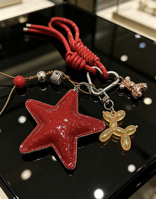 Chanel Vintage-Finish Keychain