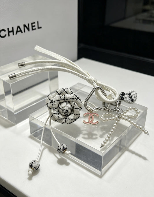 Chanel Vintage-Finish Keychain