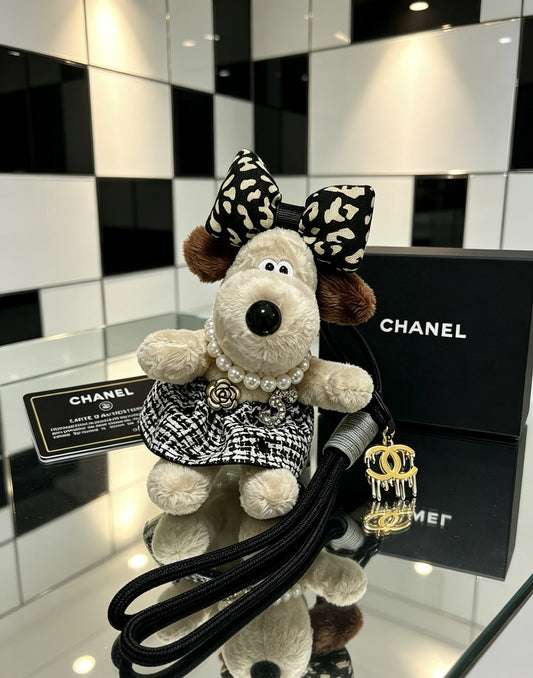 Chanel Vintage-Finish Keychain