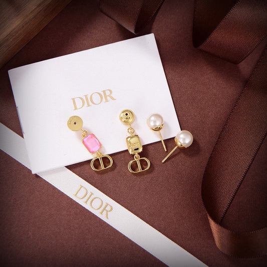 Dior Brass Earrings