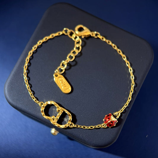 Dior Brass Logo Bracelet