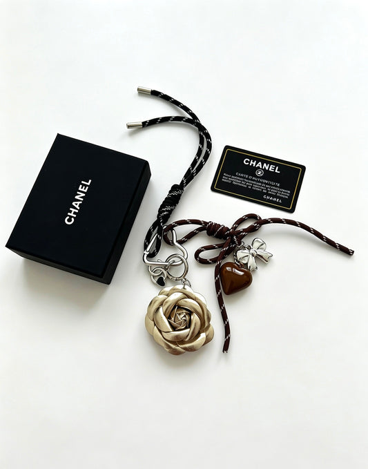 Chanel Vintage-Finish Keychain