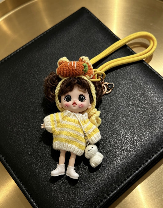Chanel Vintage-Finish Keychain