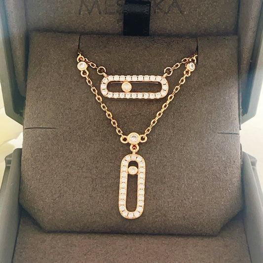 Messika Brass Tassel Necklace