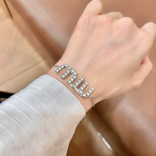 Miu Miu Brass Star Bracelet