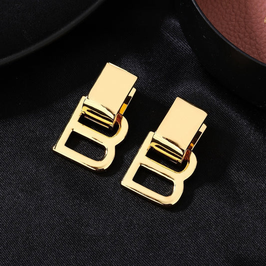 Balenciaga Brass Earrings