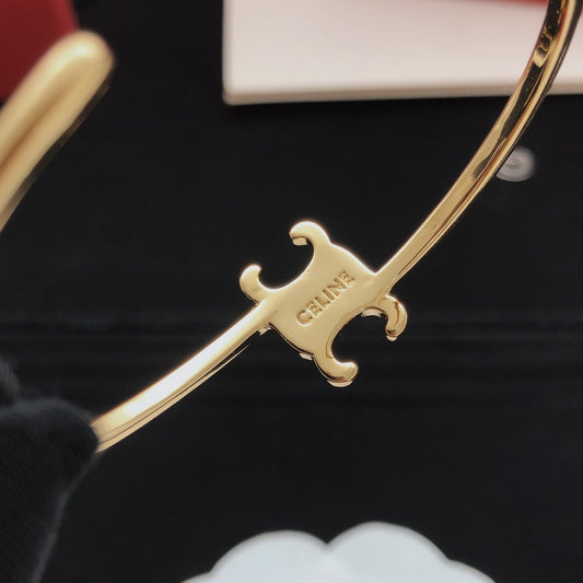 Celine Brass Bracelet
