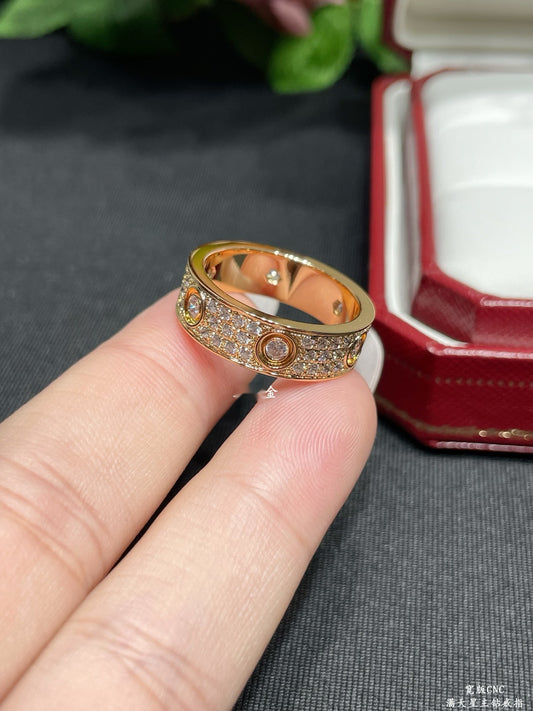 Cartier Pave Ring