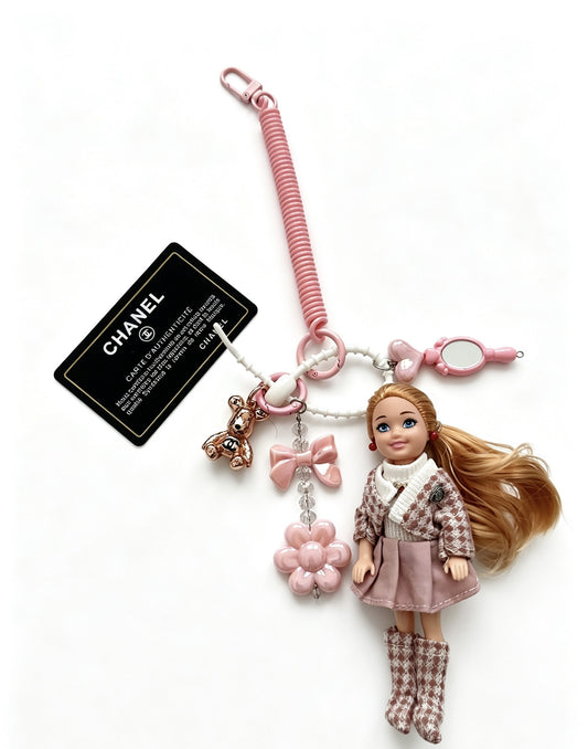 Chanel Vintage-Finish Keychain