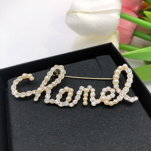 Chanel Pearl Brooch