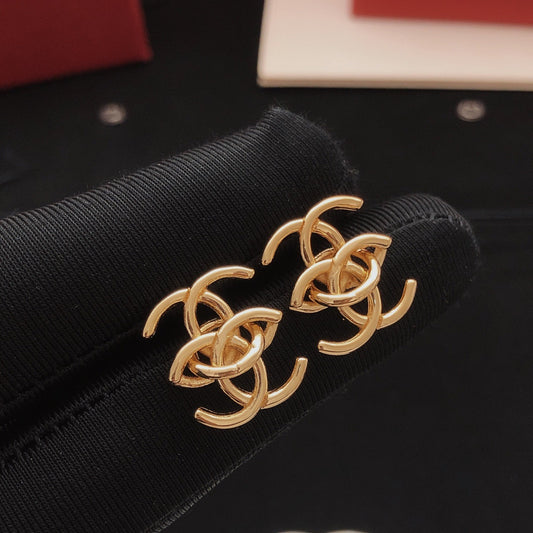 Chanel Brass Earrings