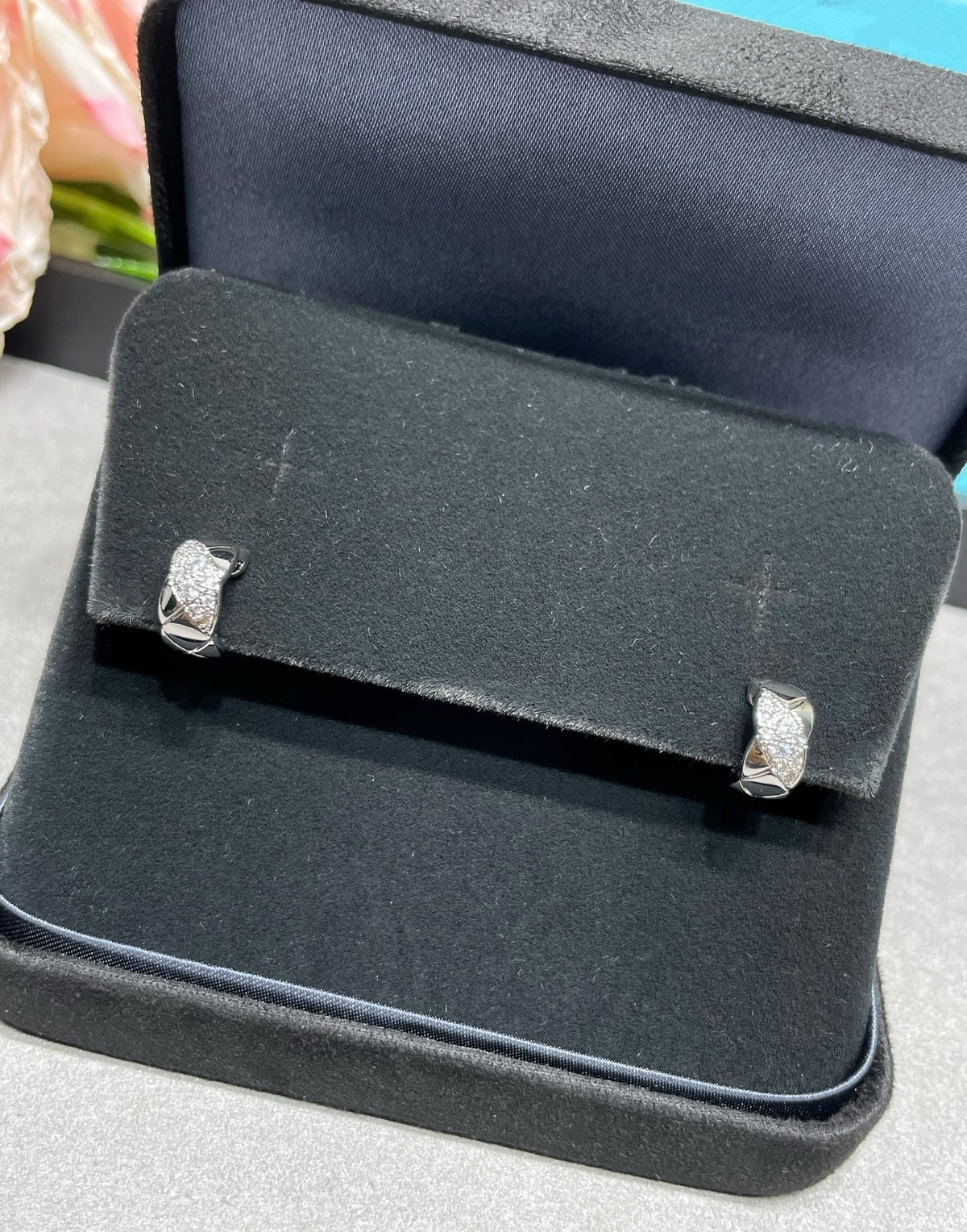 Chanel Crystal Earrings