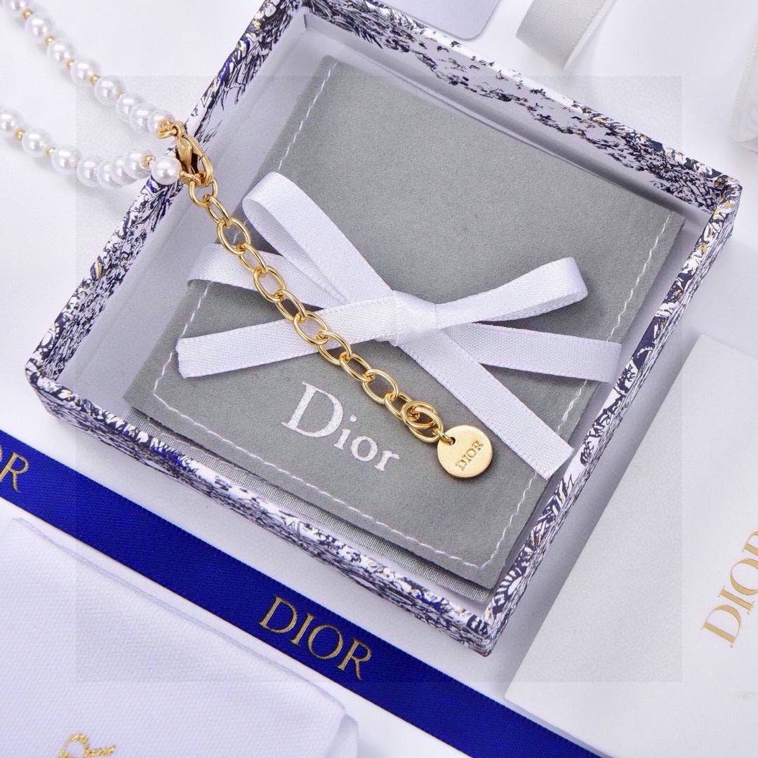 Dior Brass Necklace