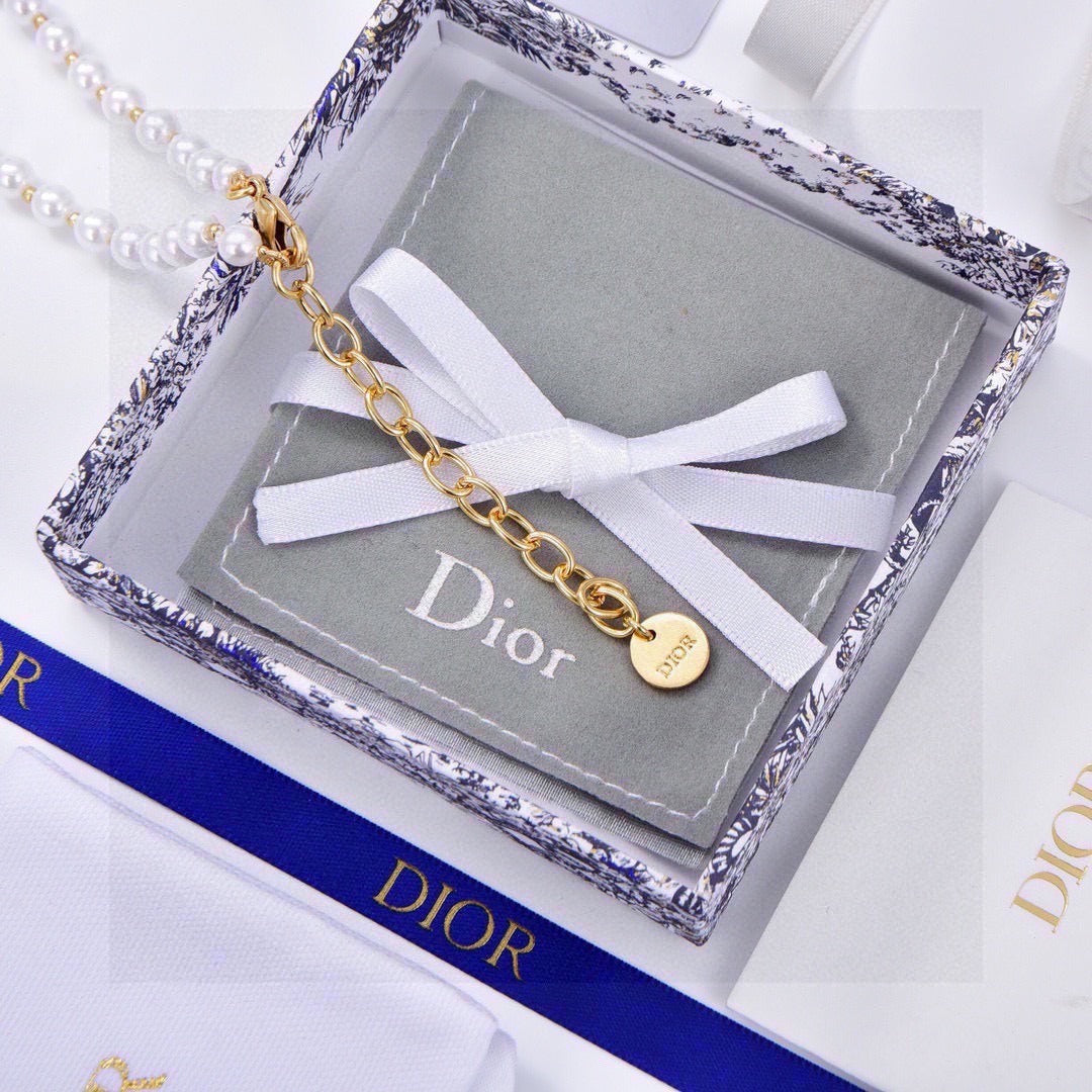 Dior Brass Necklace
