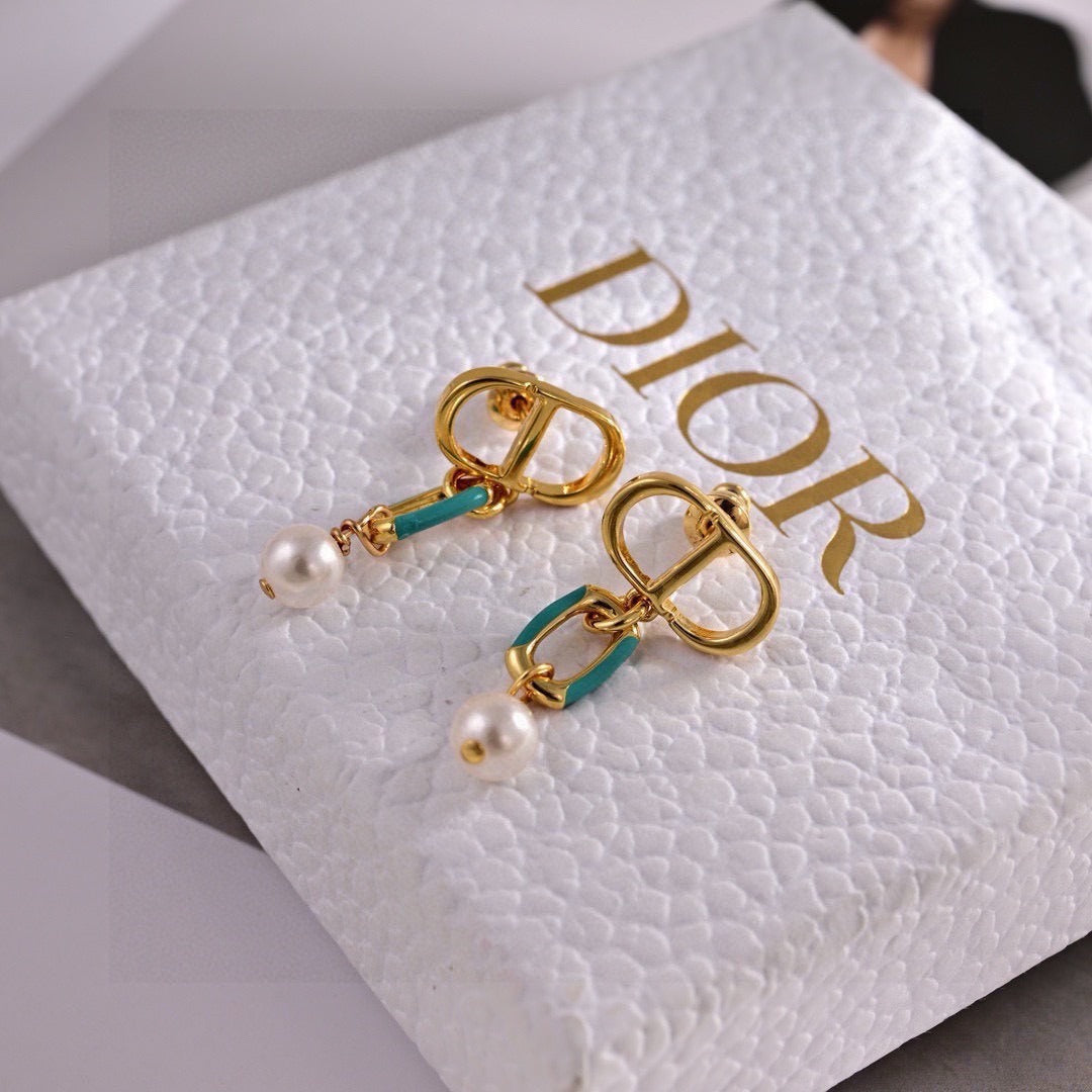 Dior Logo Earrings