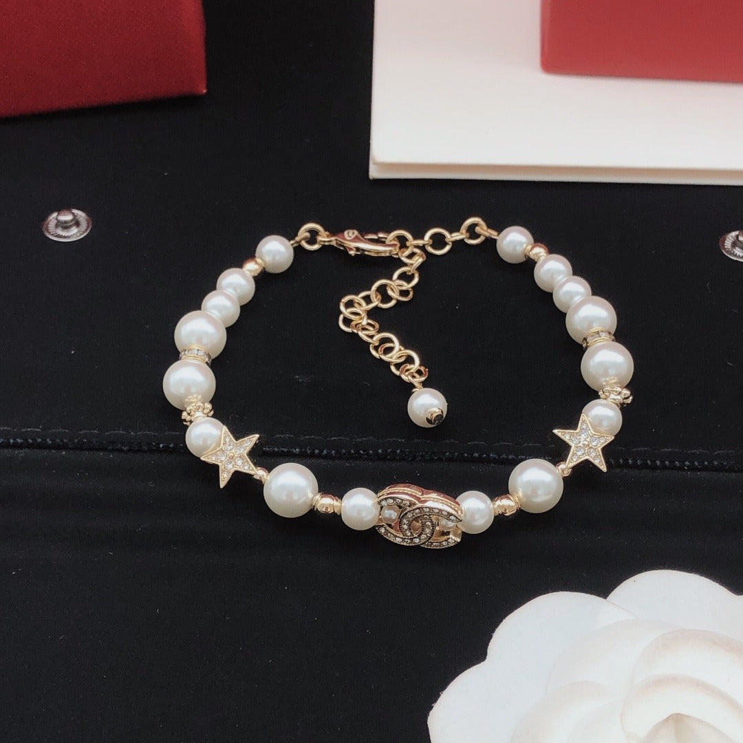 Chanel Brass Star Bracelet