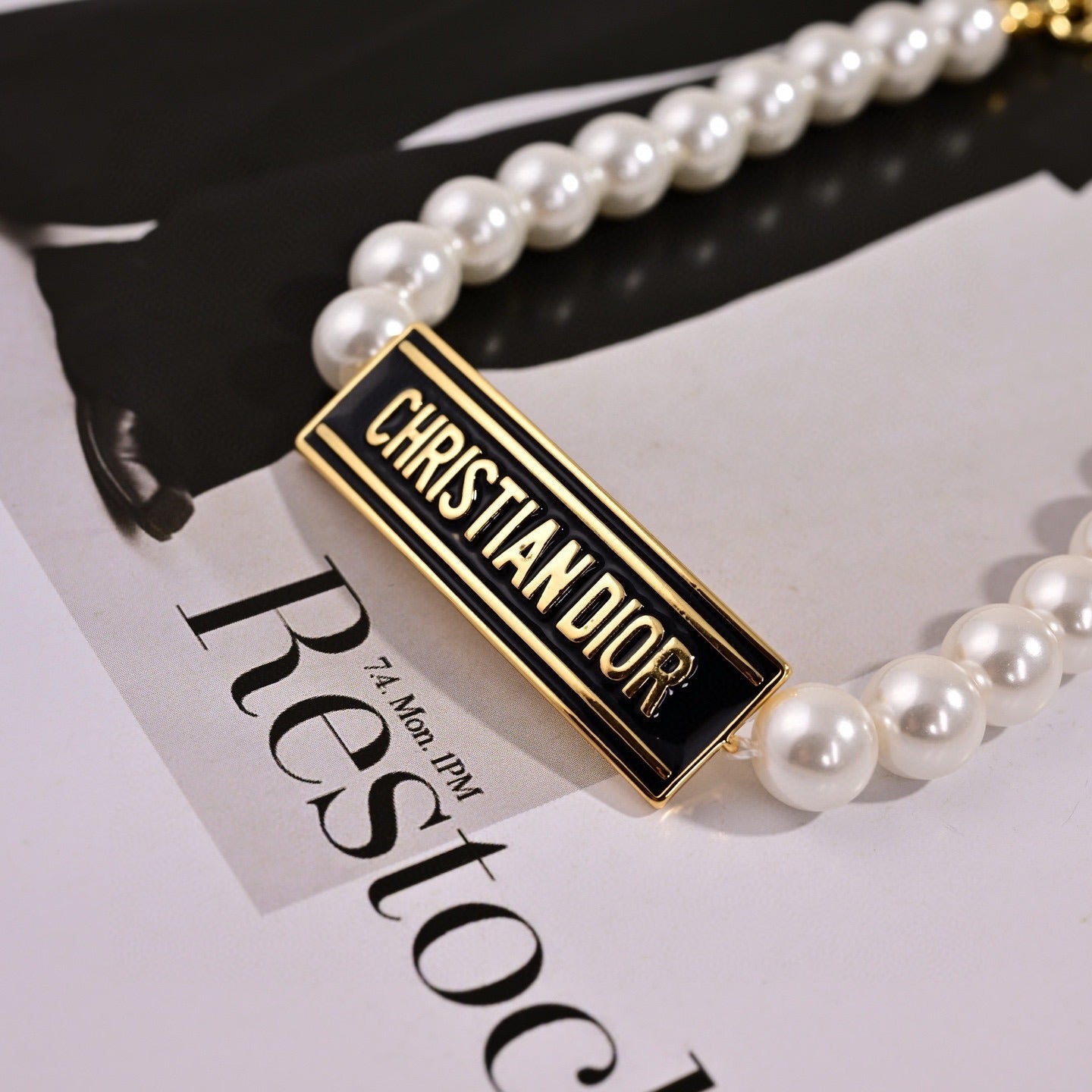 Dior Logo Necklace