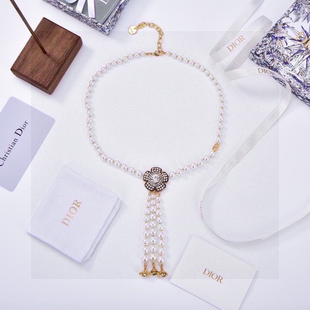 Dior Brass Necklace