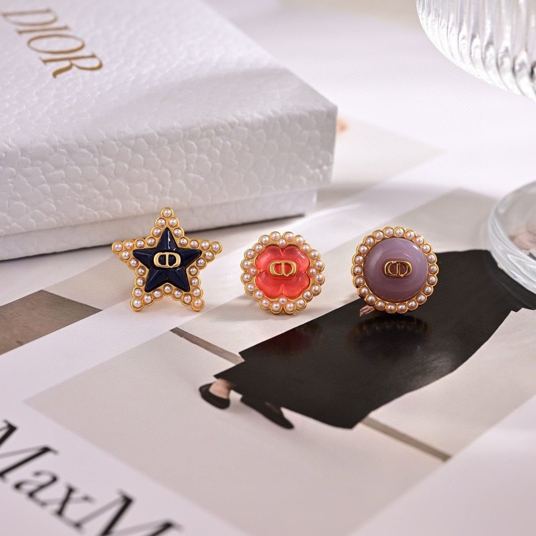 Dior Logo Earrings