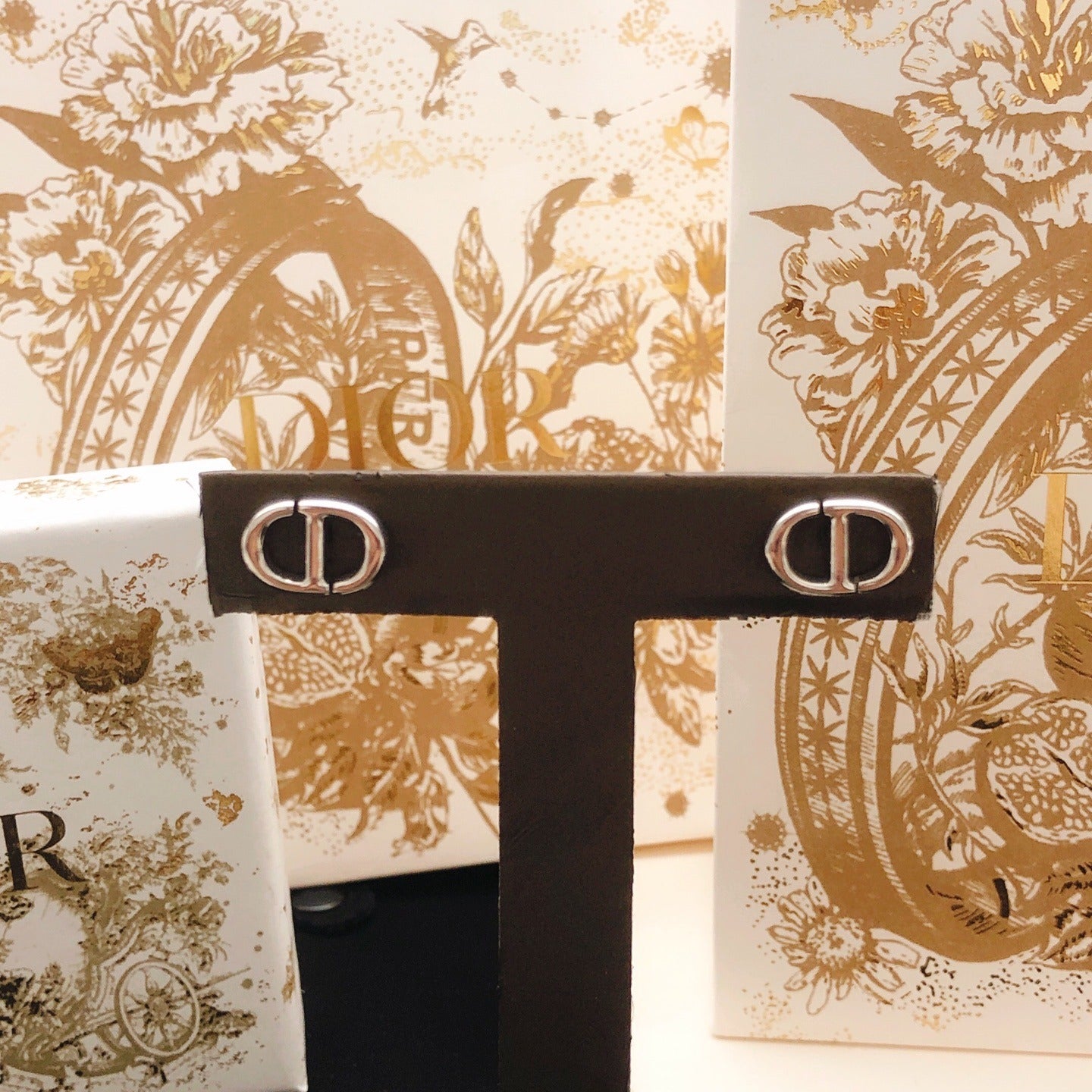 Dior Brass Earrings