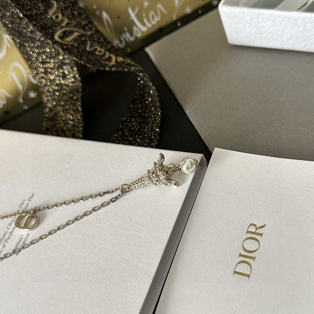 Dior Brass Necklace