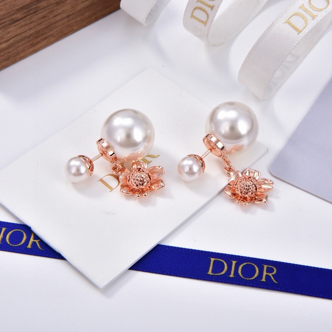 Dior Brass Earrings