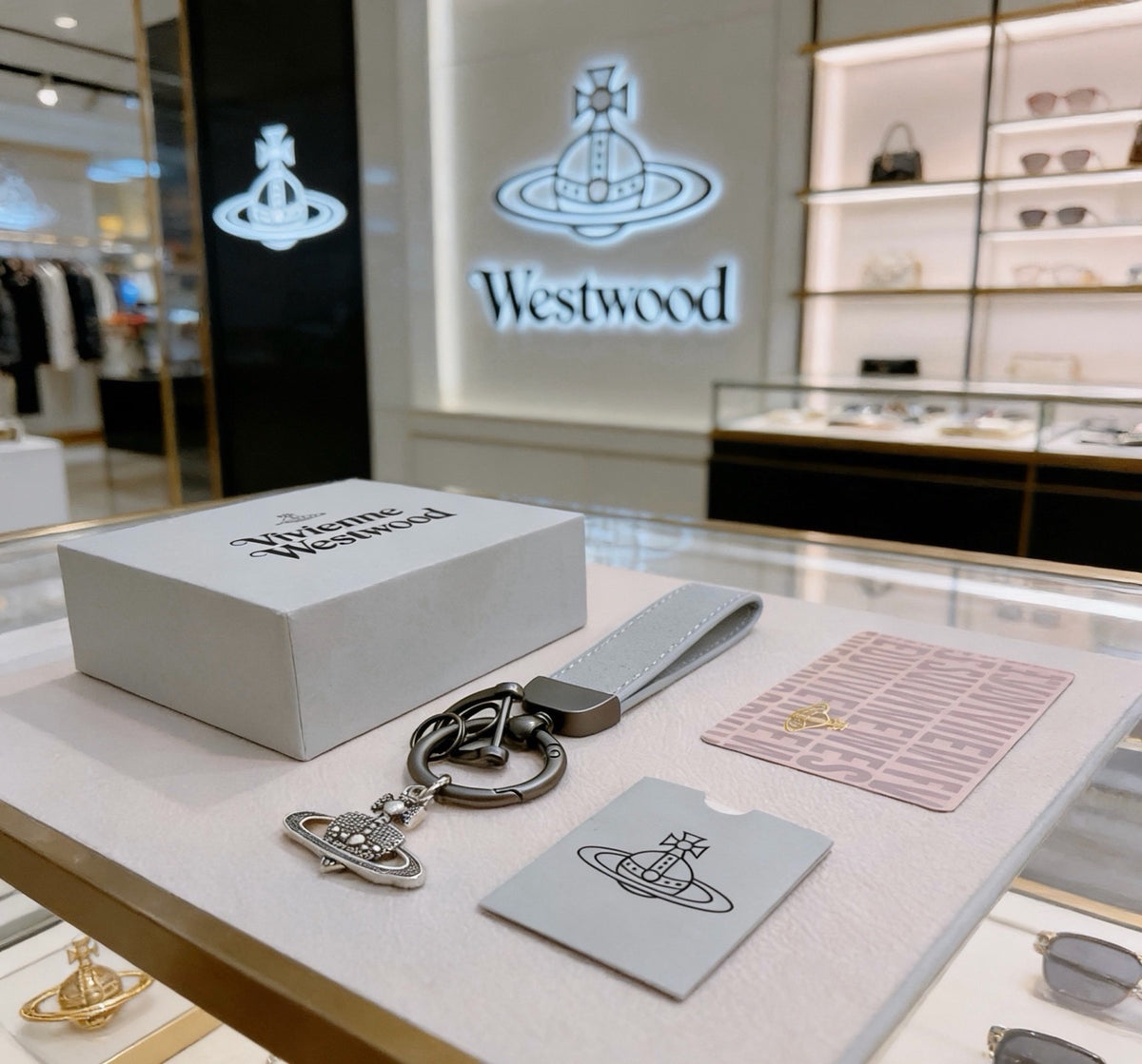 Vivienne Westwood Vintage-Finish Keychain