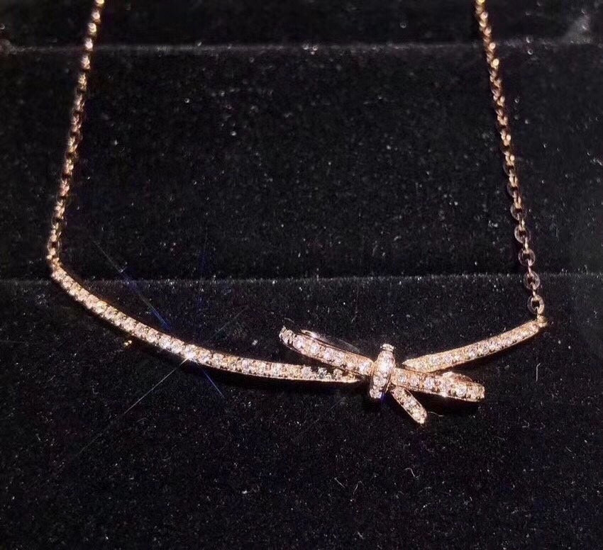 Chanel Bow Necklace