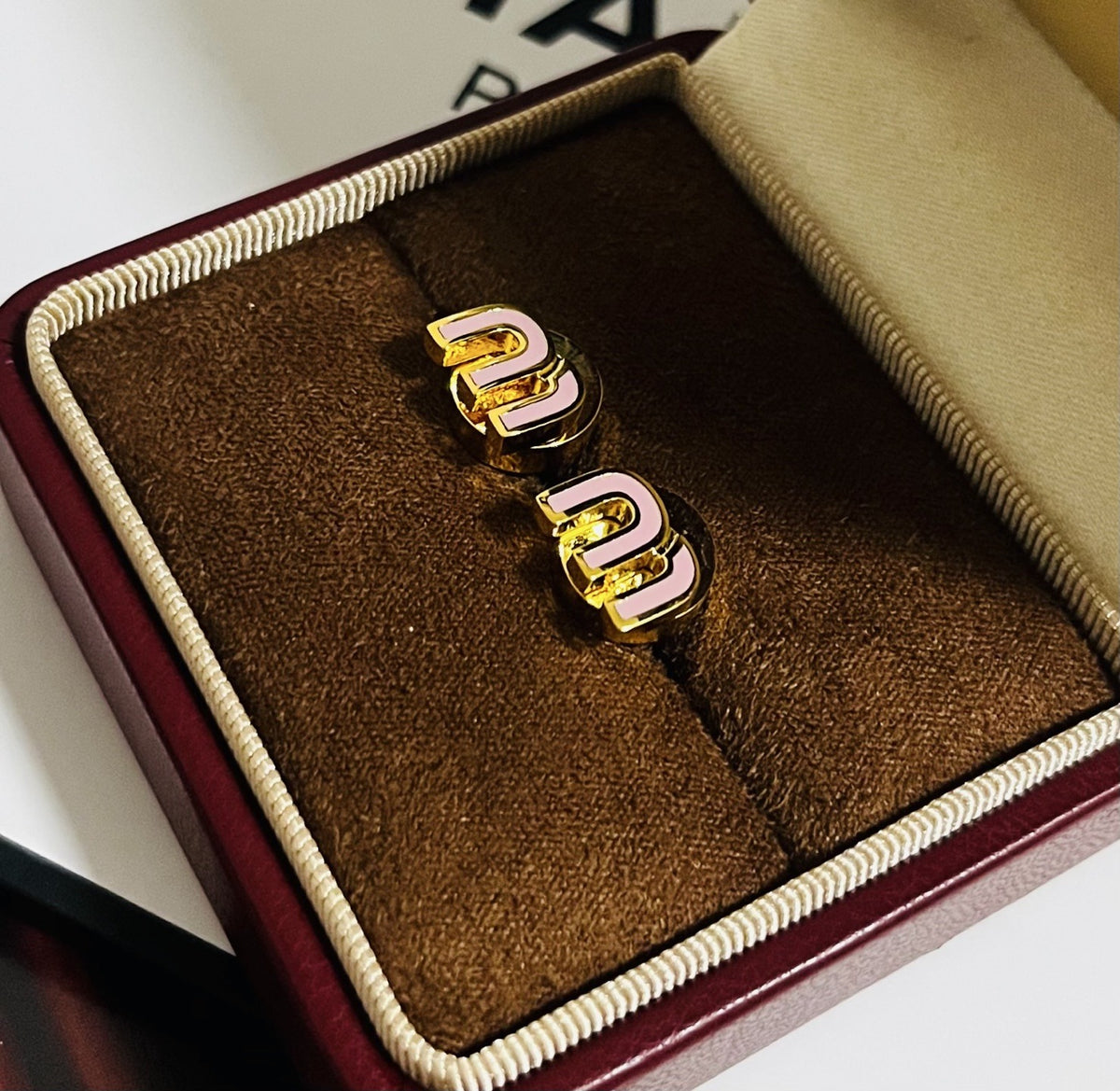 Miu Miu Brass Earrings