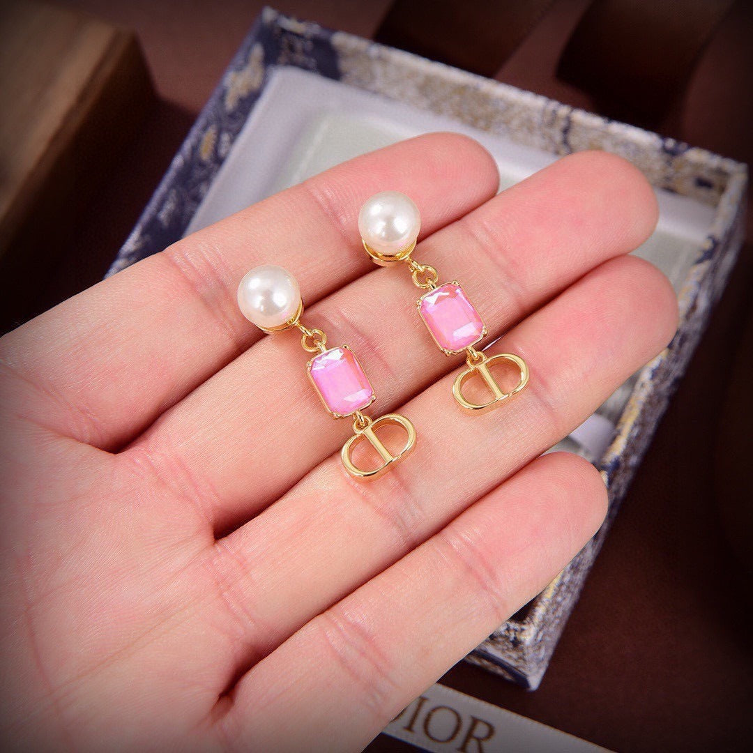 Dior Brass Earrings