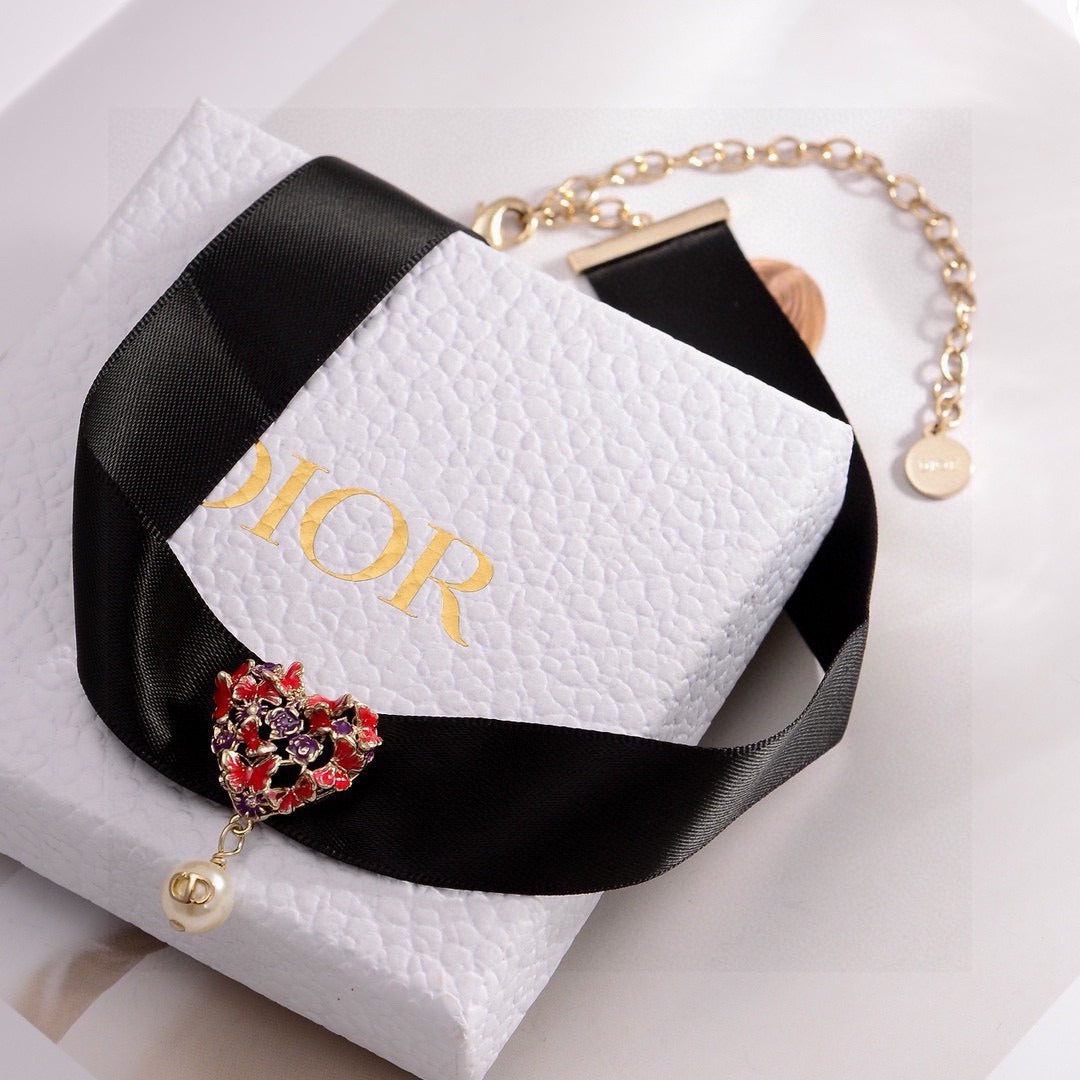 Dior Brass Necklace