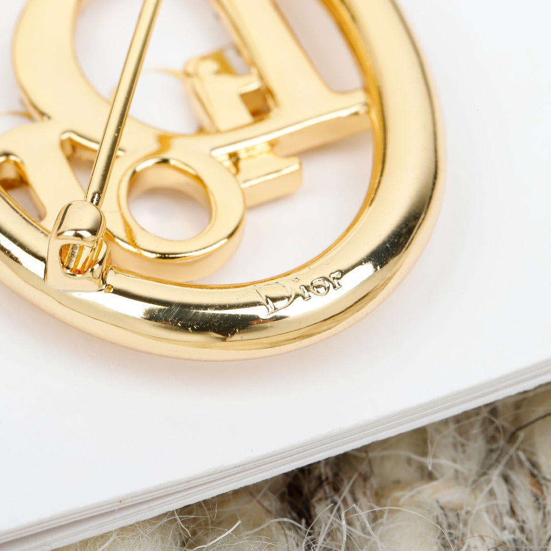 Dior Crystal Brooch