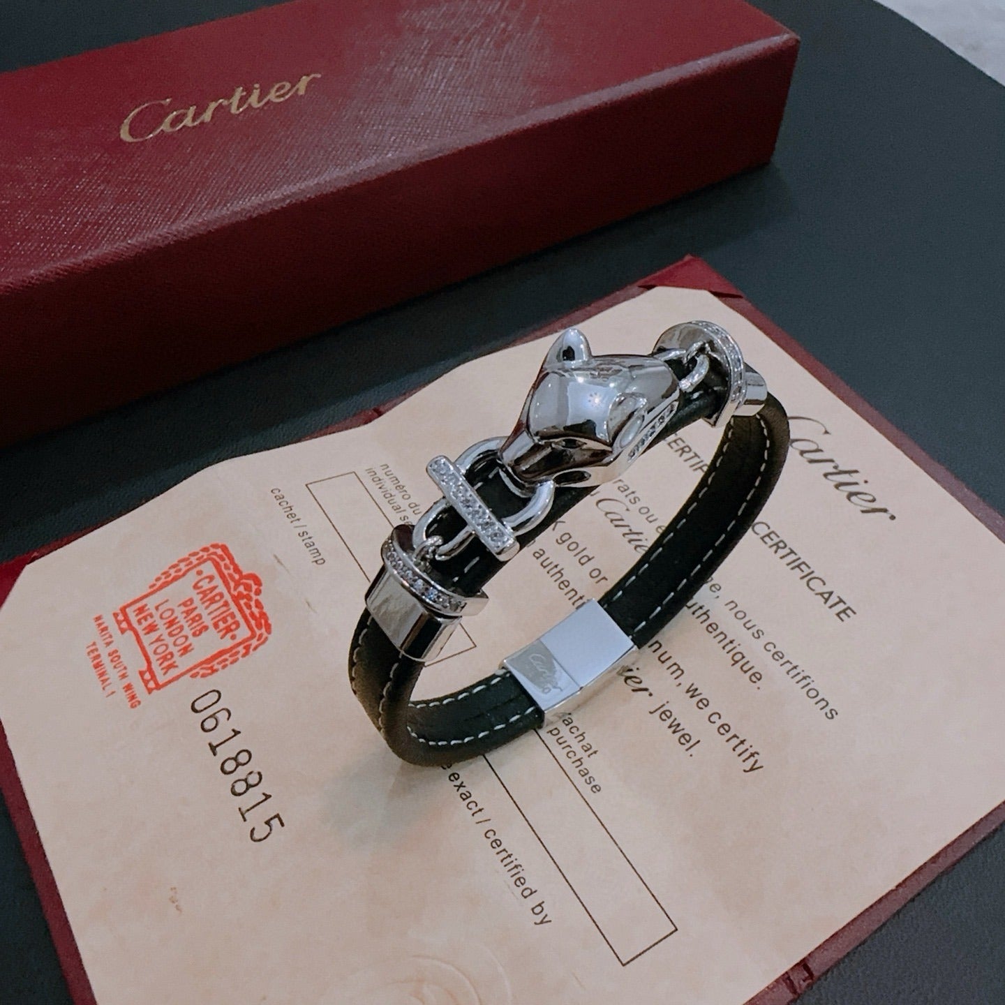 Cartier Leather Bracelet