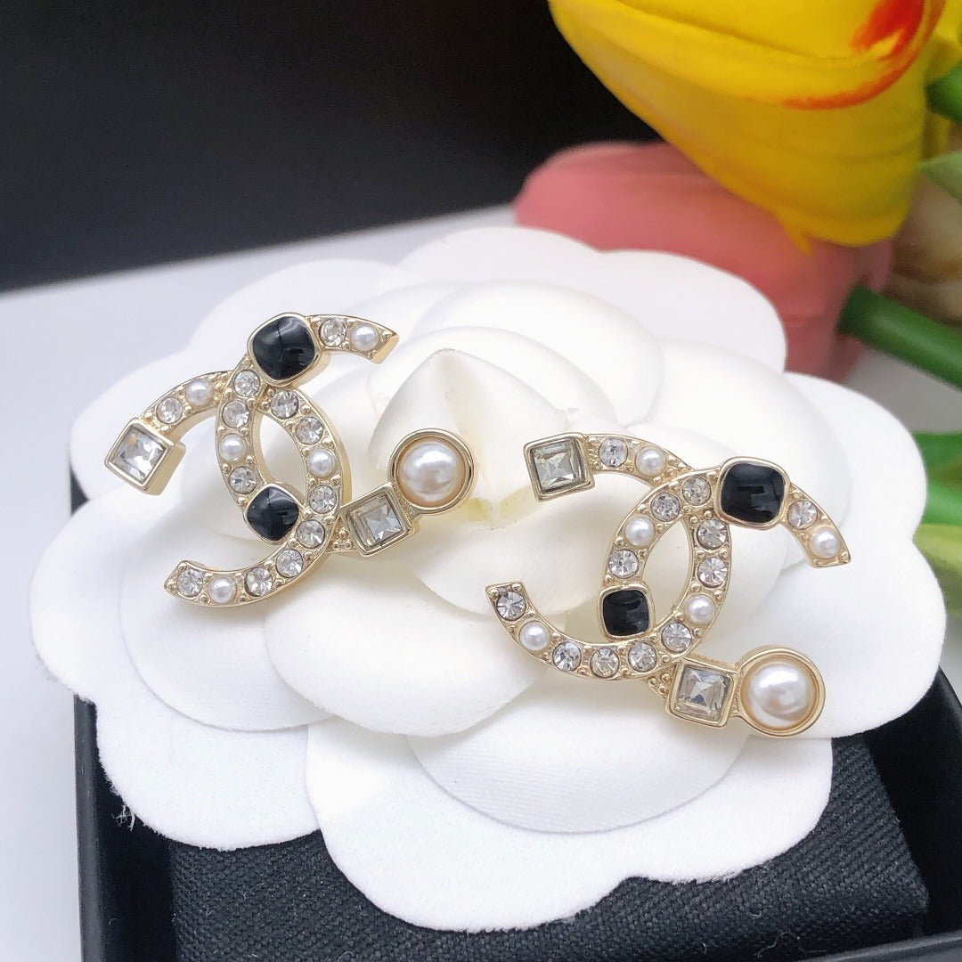 Chanel Pearl Earrings