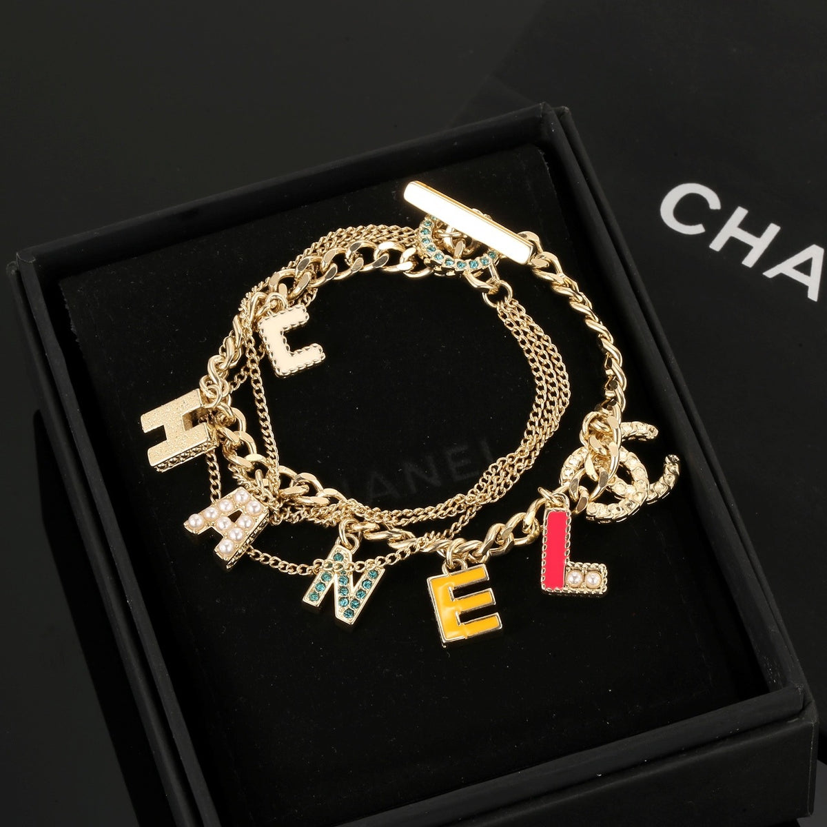 Chanel Logo Bracelet