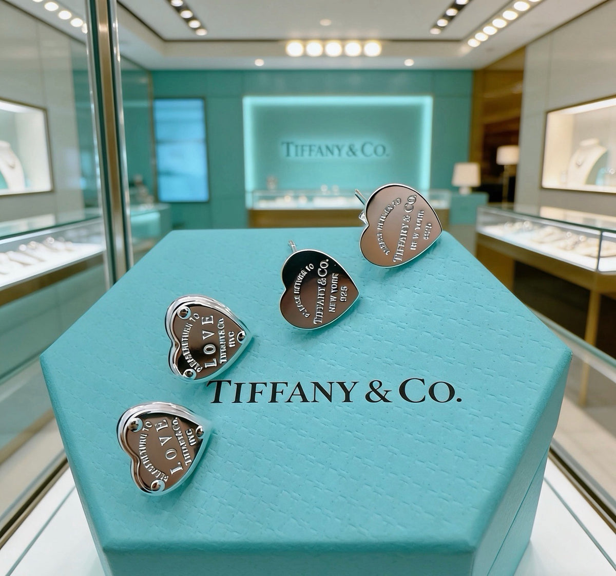 Tiffany & Co. Heart Earrings