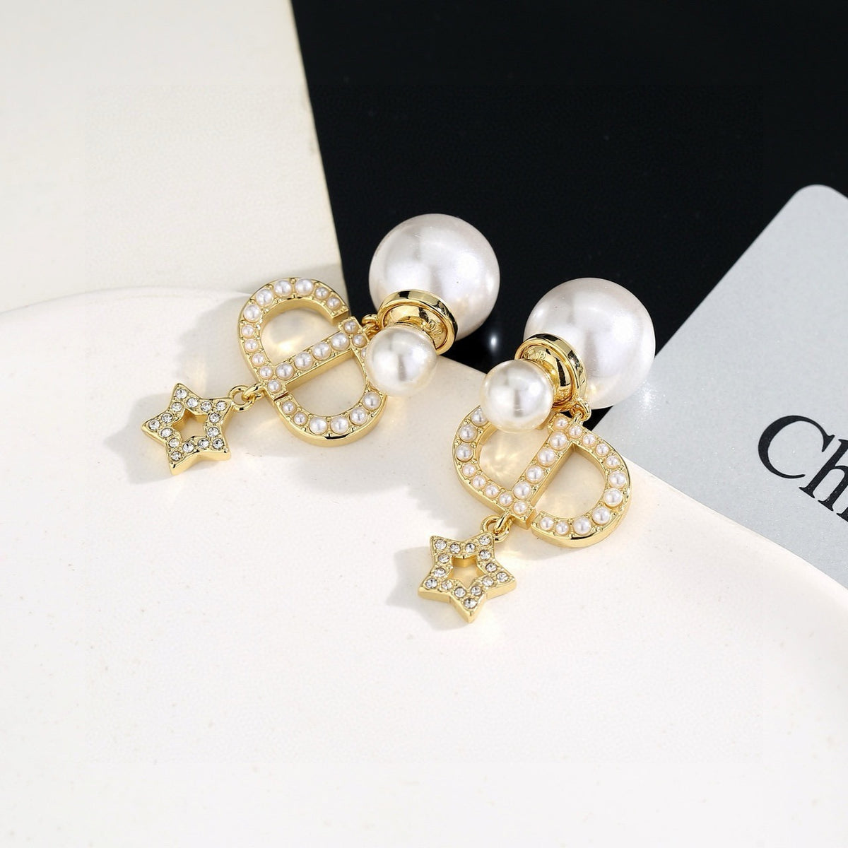 Dior Pearl Earrings