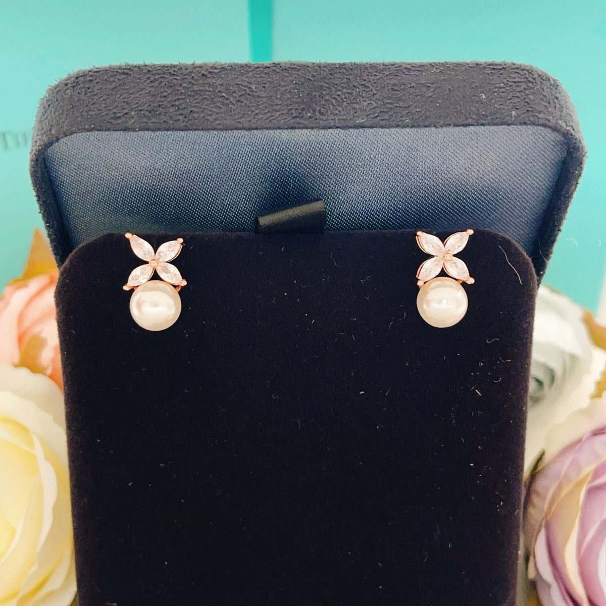Tiffany & Co. Brass Butterfly Earrings