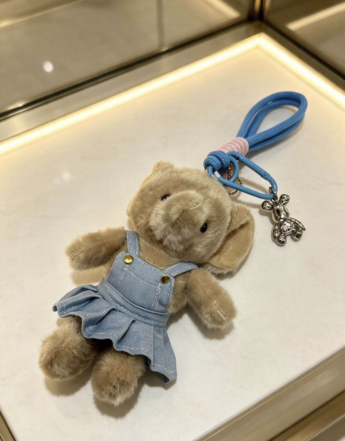 Chanel Vintage-Finish Keychain