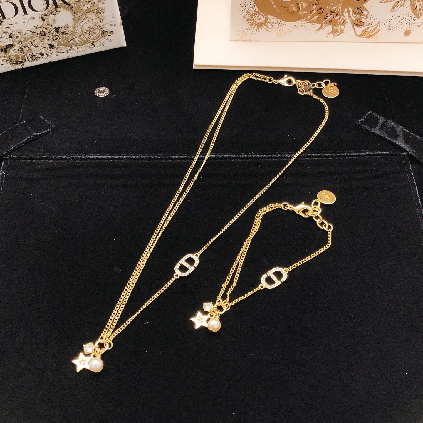 Dior Brass Star Bracelet