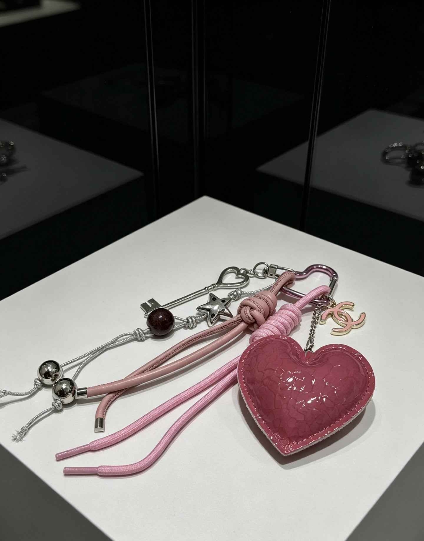 Chanel Vintage-Finish Keychain