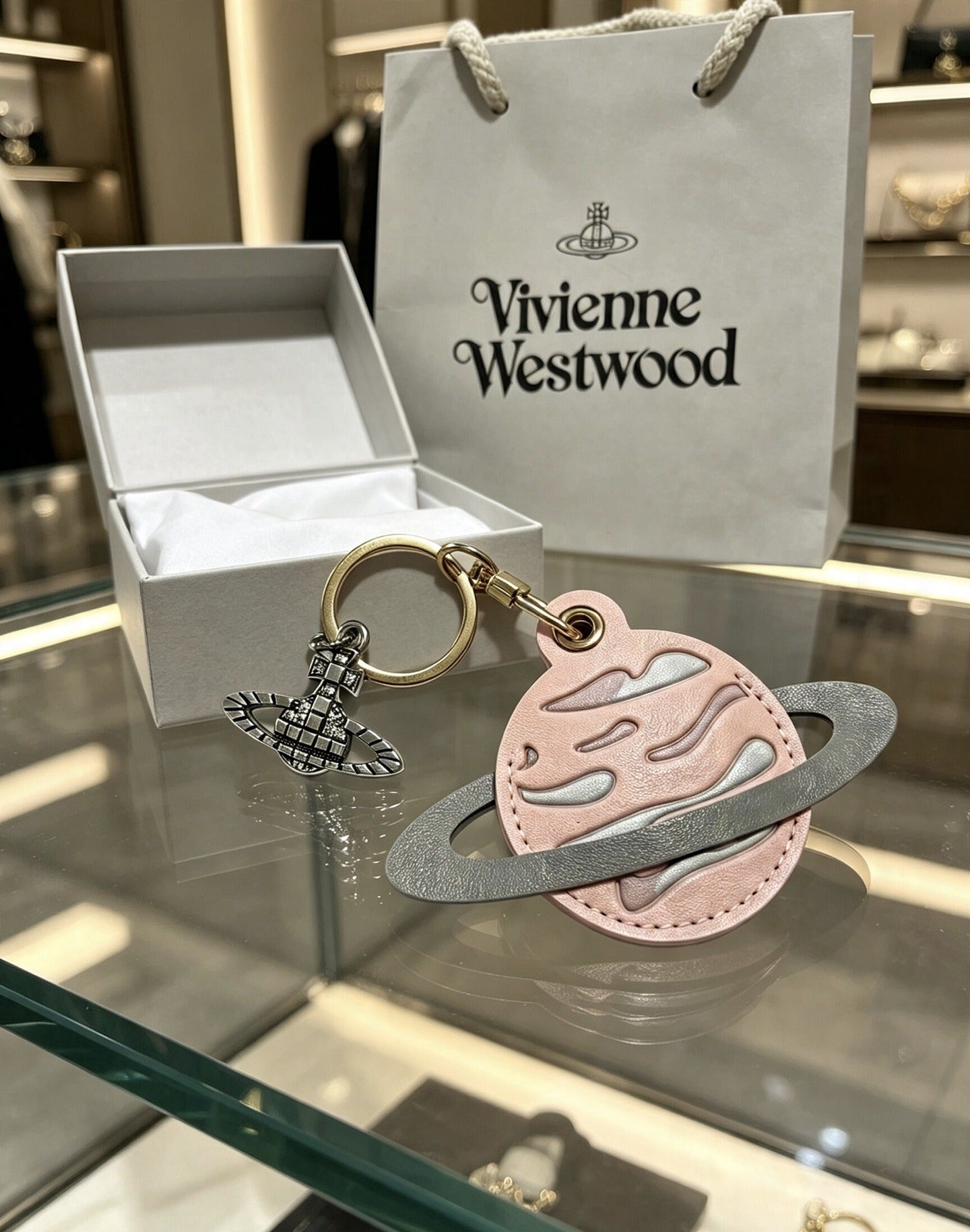 Vivienne Westwood Vintage-Finish Keychain